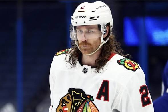 Duncan Keith Close-up Portrait